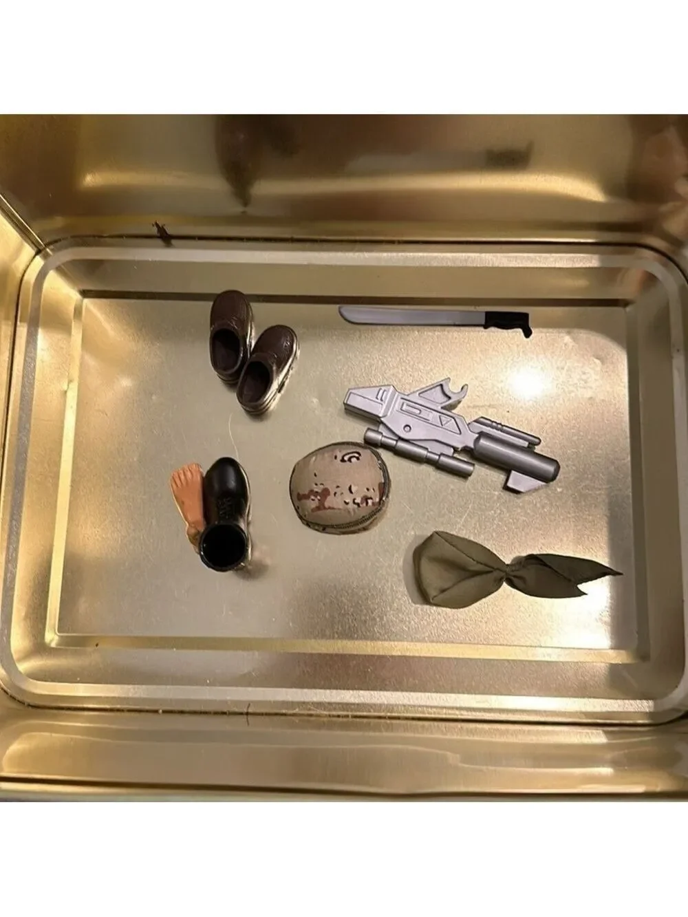 Vintage G.I. Joe Action Soldier 1998 Limited Edition Metal Foot Locker